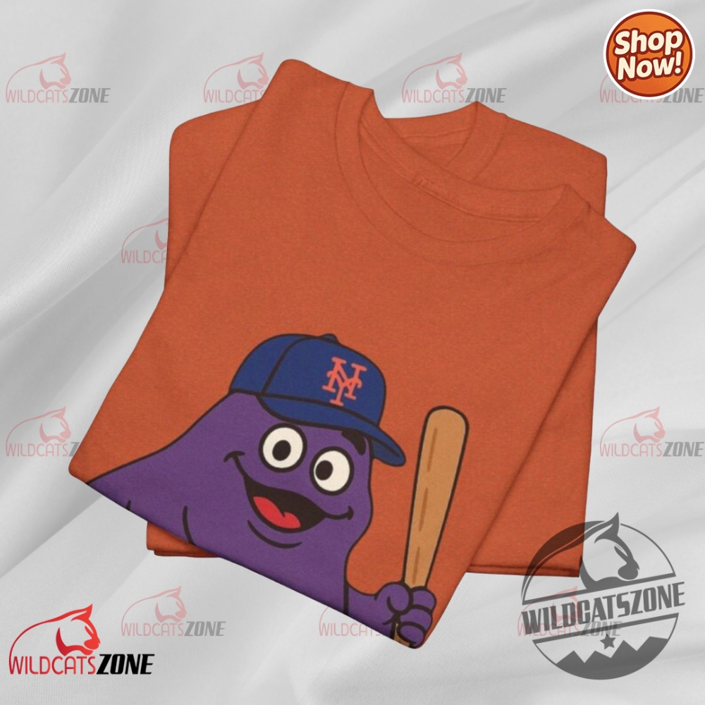 New York Mets Baseball Grimace Shirt Hoodie Sweatshirt Unique Grimace X Mlb 13 New York Mets Baseball Grimace Shirt Hoodie Sweatshirt Unique Grimace X MLB