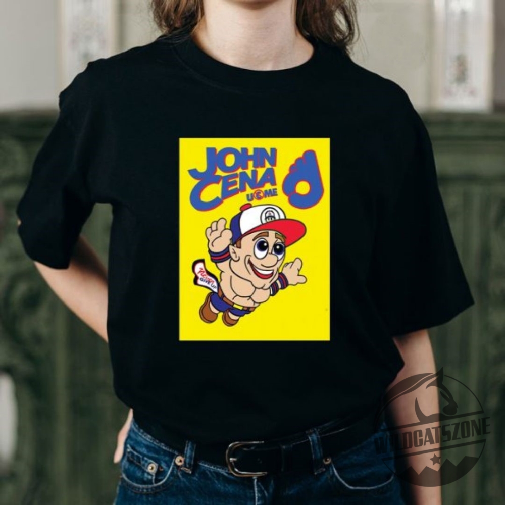 John Cena Mario T Shirt Wwe 3 John Cena Mario T Shirt WWE