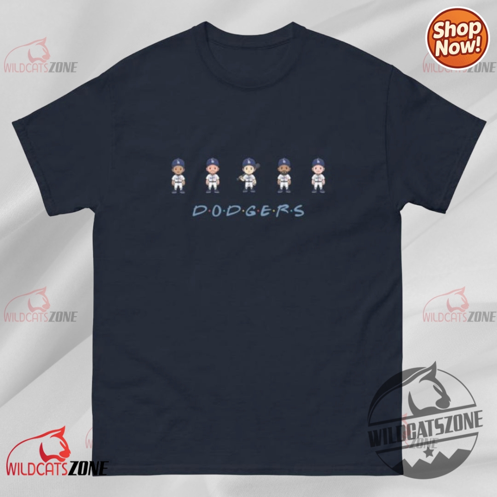 Friends Los Angeles Dodgers Shirt Crewneck Sweatshirt And Hoodie 18 Friends Los Angeles Dodgers Shirt Crewneck Sweatshirt And Hoodie