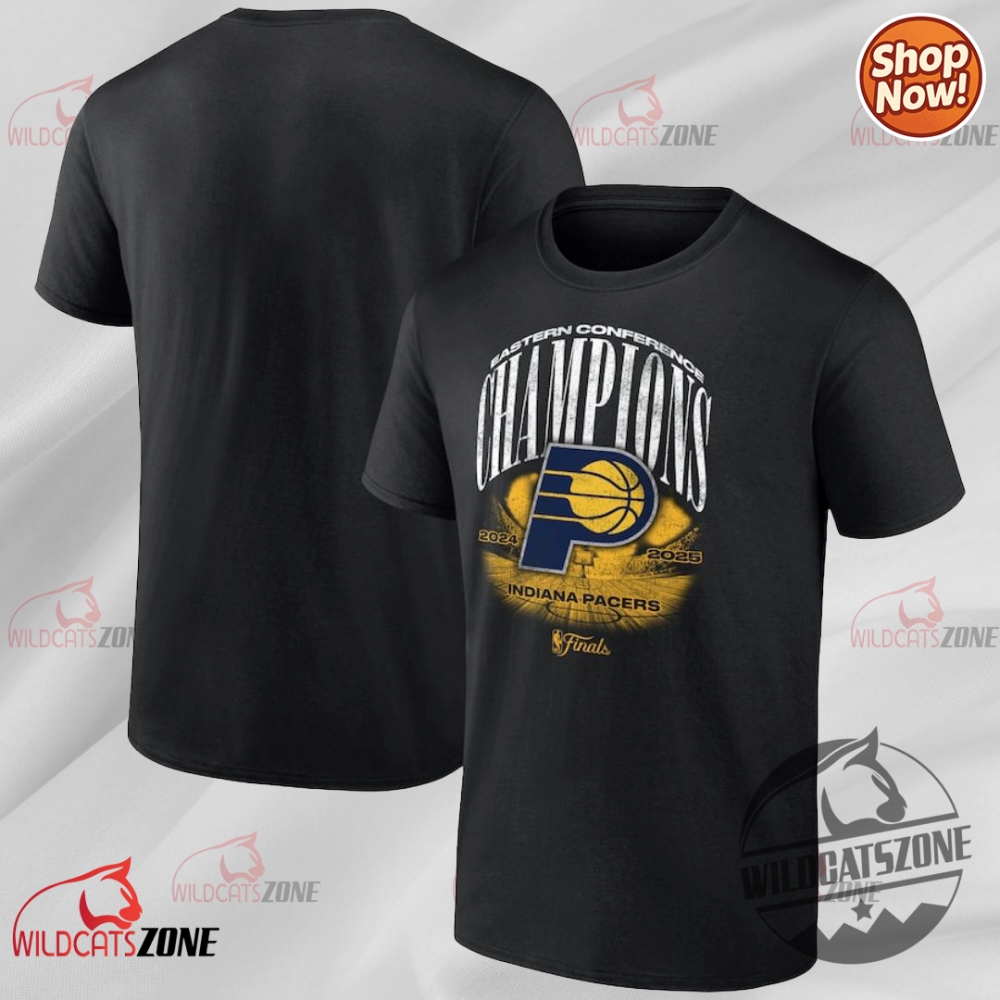 Trendy Statement Apparel: Sports, Culture & Iconic Moments in Every Stitch 4 Indiana Pacers 2025 Eastern Conference Champions Box Out T Shirt