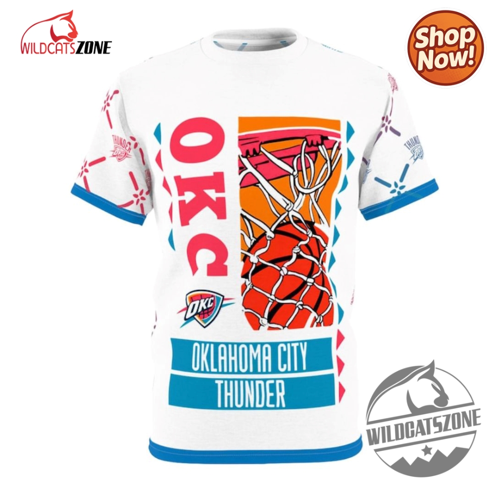 Trendy Statement Apparel: Sports, Culture & Iconic Moments in Every Stitch 10 Okc Thunder Exclusive Basketball 3D Shirt Hoodie Crewneck Unique