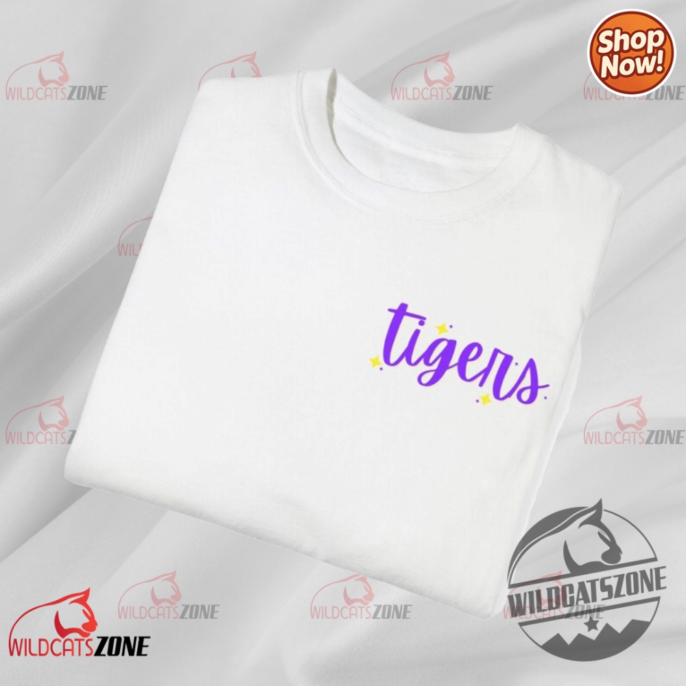 Geauxmaha Dreams & Tiger Pride: LSU Spirit in Every Stitch 11 Lets Go Tigers Lsu Tigers 2 Sided Shirt Hoodie Crewneck Louisiana Game Day Tee
