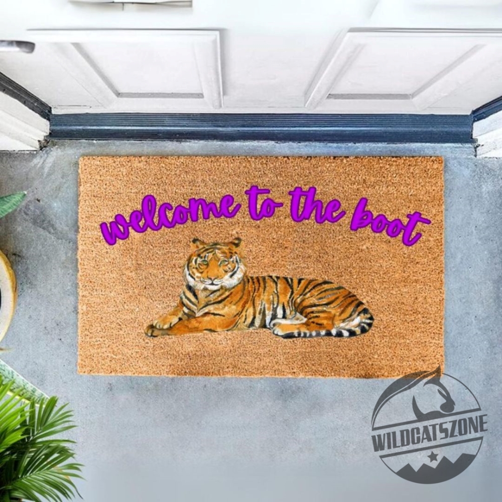 Welcome To The Boot Doormat Lsu Tiger Fan Welcome Mat Game Day Front Door Rug Geaux Tigers Entry Mat 13 Welcome To The Boot Doormat Lsu Tiger Fan Welcome Mat Game Day Front Door Rug Geaux Tigers Entry Mat wildcatszone 3