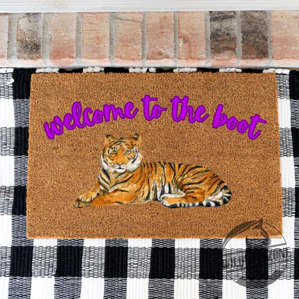 Welcome To The Boot Doormat Lsu Tiger Fan Welcome Mat Game Day Front Door Rug Geaux Tigers Entry Mat 16 Welcome To The Boot Doormat Lsu Tiger Fan Welcome Mat Game Day Front Door Rug Geaux Tigers Entry Mat wildcatszone 6