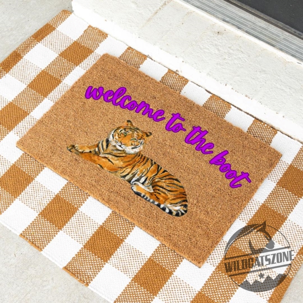 Welcome To The Boot Doormat Lsu Tiger Fan Welcome Mat Game Day Front Door Rug Geaux Tigers Entry Mat 17 Welcome To The Boot Doormat Lsu Tiger Fan Welcome Mat Game Day Front Door Rug Geaux Tigers Entry Mat wildcatszone 7