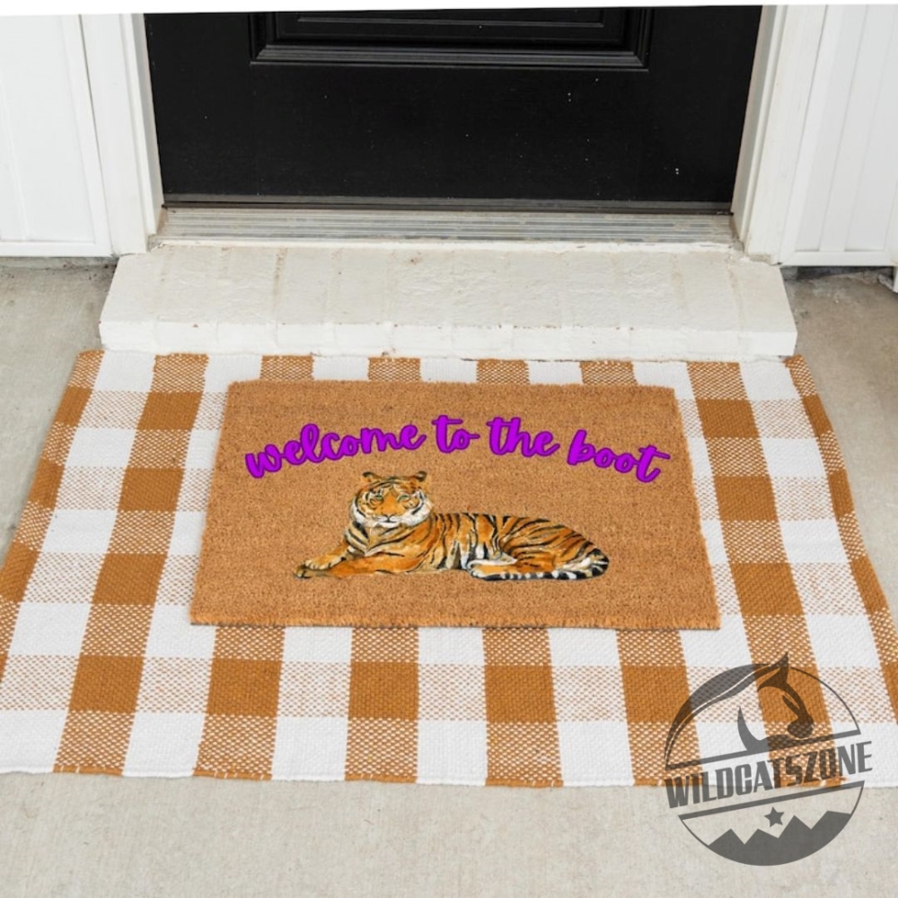 Welcome To The Boot Doormat Lsu Tiger Fan Welcome Mat Game Day Front Door Rug Geaux Tigers Entry Mat 19 Welcome To The Boot Doormat Lsu Tiger Fan Welcome Mat Game Day Front Door Rug Geaux Tigers Entry Mat wildcatszone 9