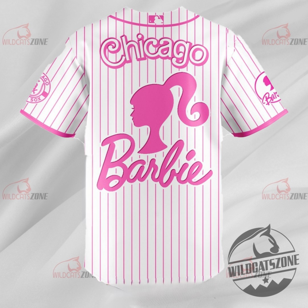 Chicago White Sox Mlb X Barbie Night Game Baseball Jersey Baseball Shirt