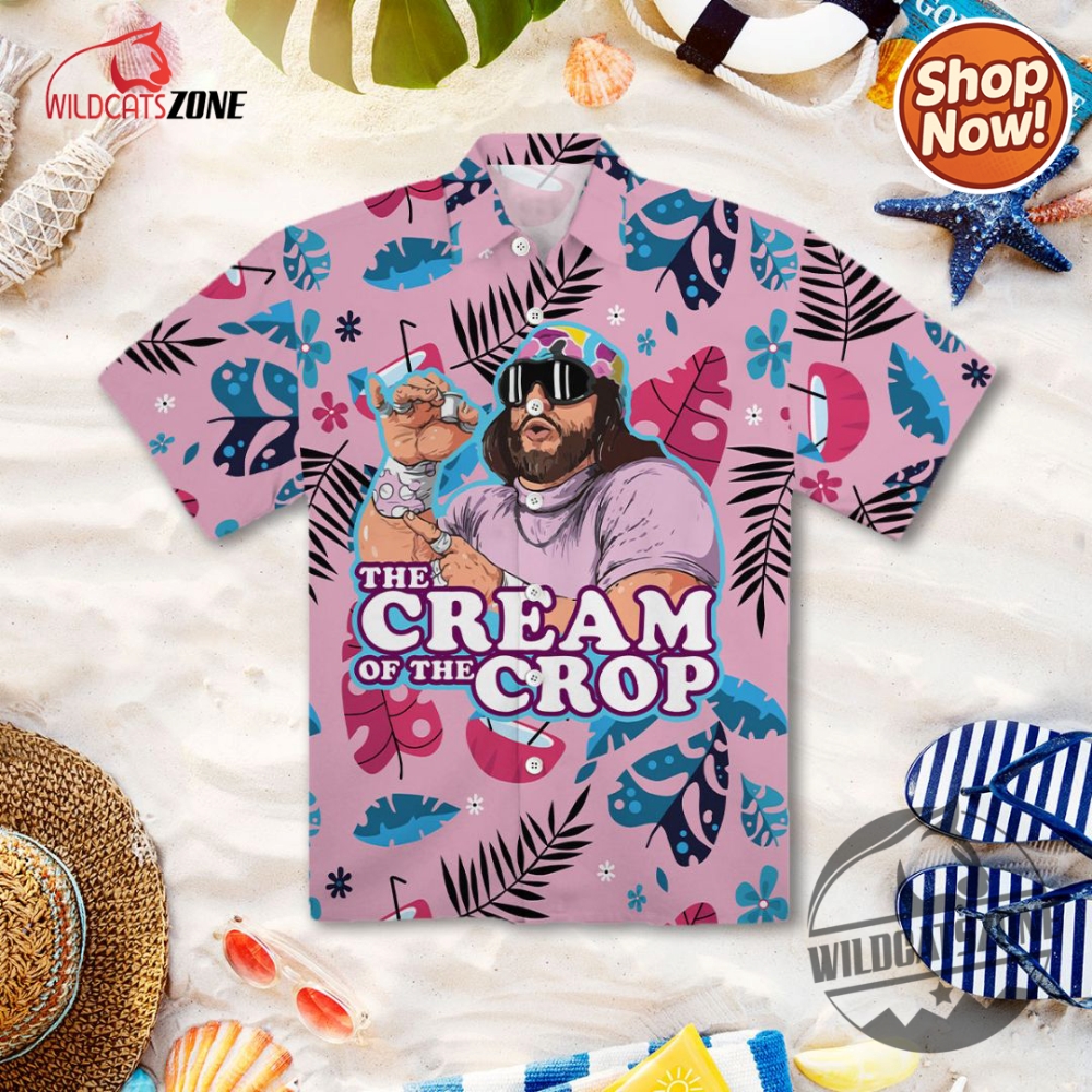 Randy Savage Hawaiian Shirt Button Up Shirts wildcatszone 1