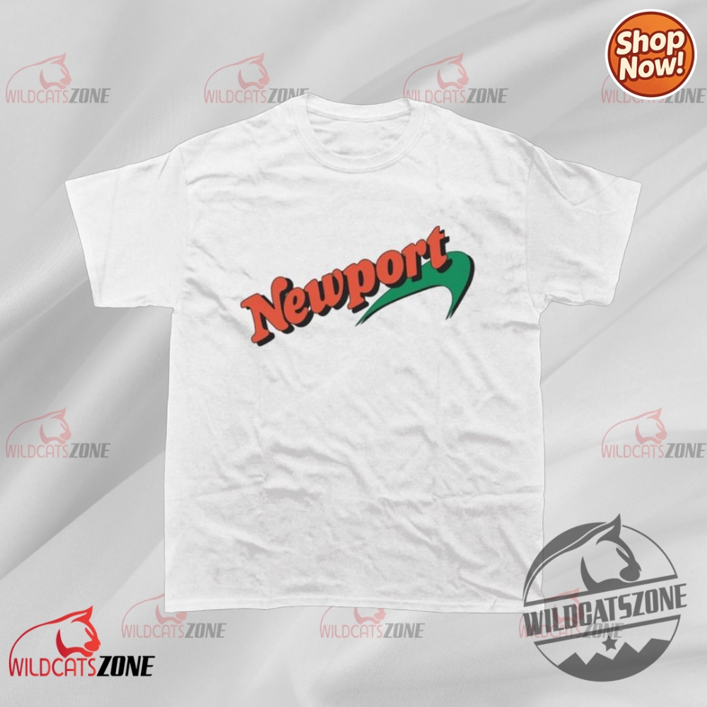 Vintage Newport Cigarettes Tshirt 90S Promo Tee Vintage Smoker Shirts