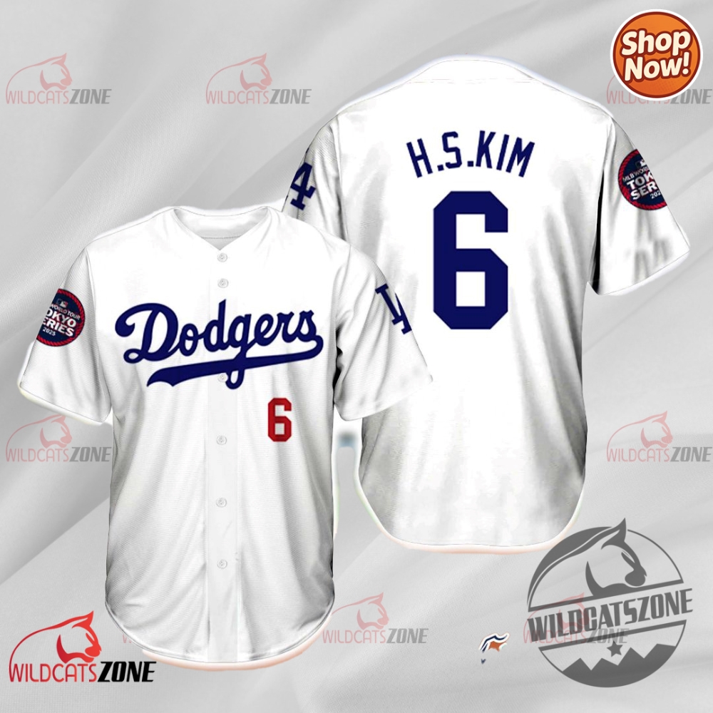 Dodger Hyeseong Kim 2025 Seungmin Stray Kids Shirts Baseball Shirt Jersey 1 Dodger Hyeseong Kim 2025 Seungmin Stray Kids Shirts Baseball shirt Jersey