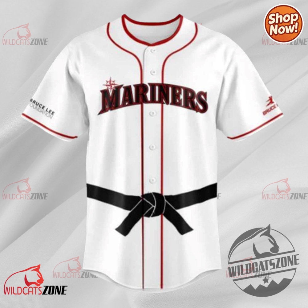 Bruce Lee Tribute Shirt Seattle Mariners 2025 Baseball Shirt Jerseys 3 Bruce Lee Tribute Shirt Seattle Mariners 2025 Baseball shirt Jerseys
