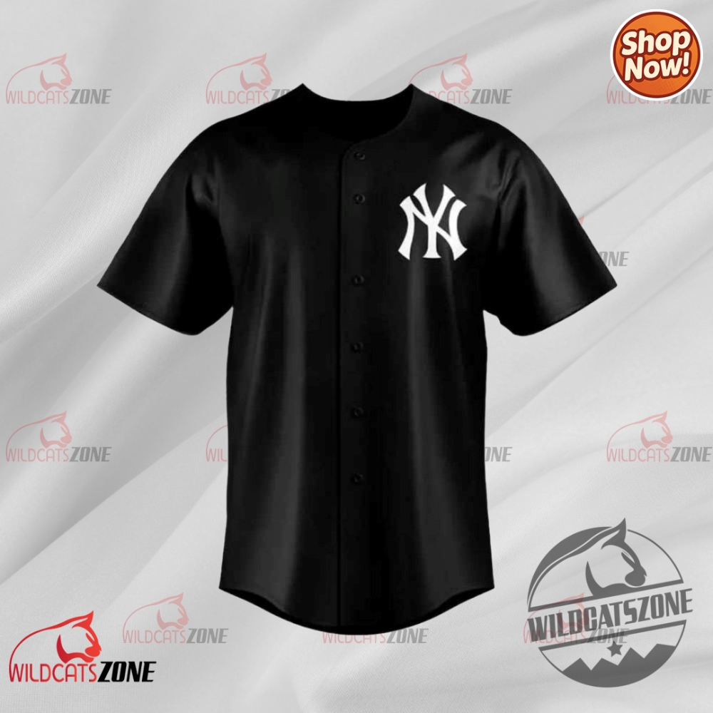 New York Yankees X Aaron Judge Black Lights Out Replica Shirts Baseball Shirt Jersey 5 New York Yankees x Aaron Judge Black Lights Out Replica Shirts Baseball shirt Jersey