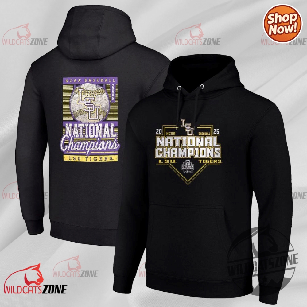College Baseball Lsu Tigers 2025 Ncaa Champions Baseball Field 2 Sided Shirt Hoodie Sweatshirt 5 College Baseball LSU Tigers 2025 NCAA Champions Baseball Field 2 Sided Shirt Hoodie Sweatshirt