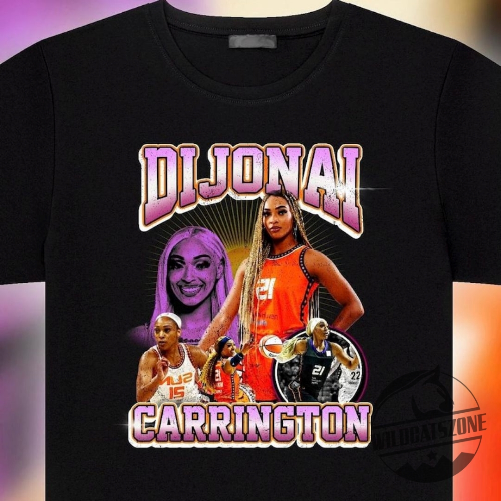 11 Must-Have Graphic Tees & Hoodies for Sports Fans, Sneakerheads, and Vintage Lovers 11 Vintage Wnba Dijonai Carrington X Angel Reese X Aja Wilson Tshirt Hoodie Sweatshirt