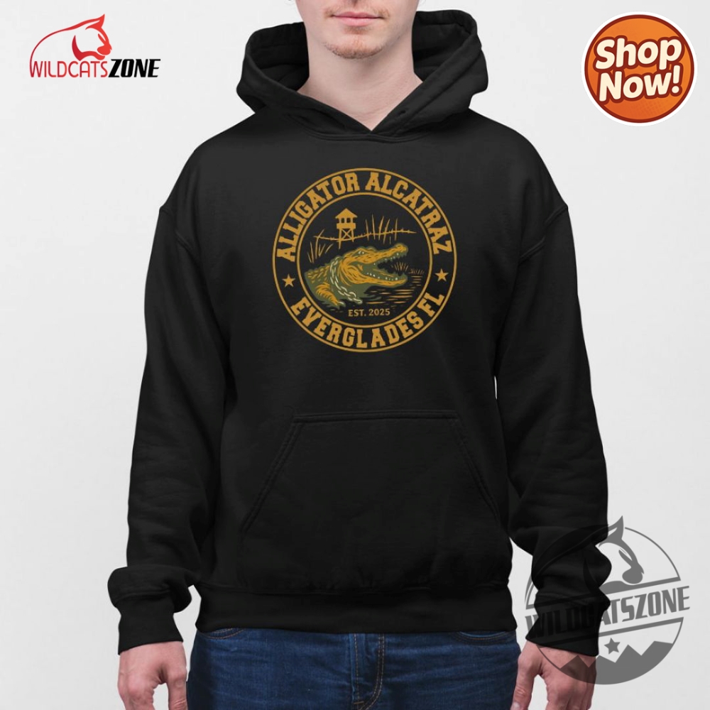 Alligator Alcatraz Everglades Fl Est 2025 Shirt Hoodie Sweatshirt 6 Alligator Alcatraz Everglades FL Est 2025 Shirt Hoodie Sweatshirt