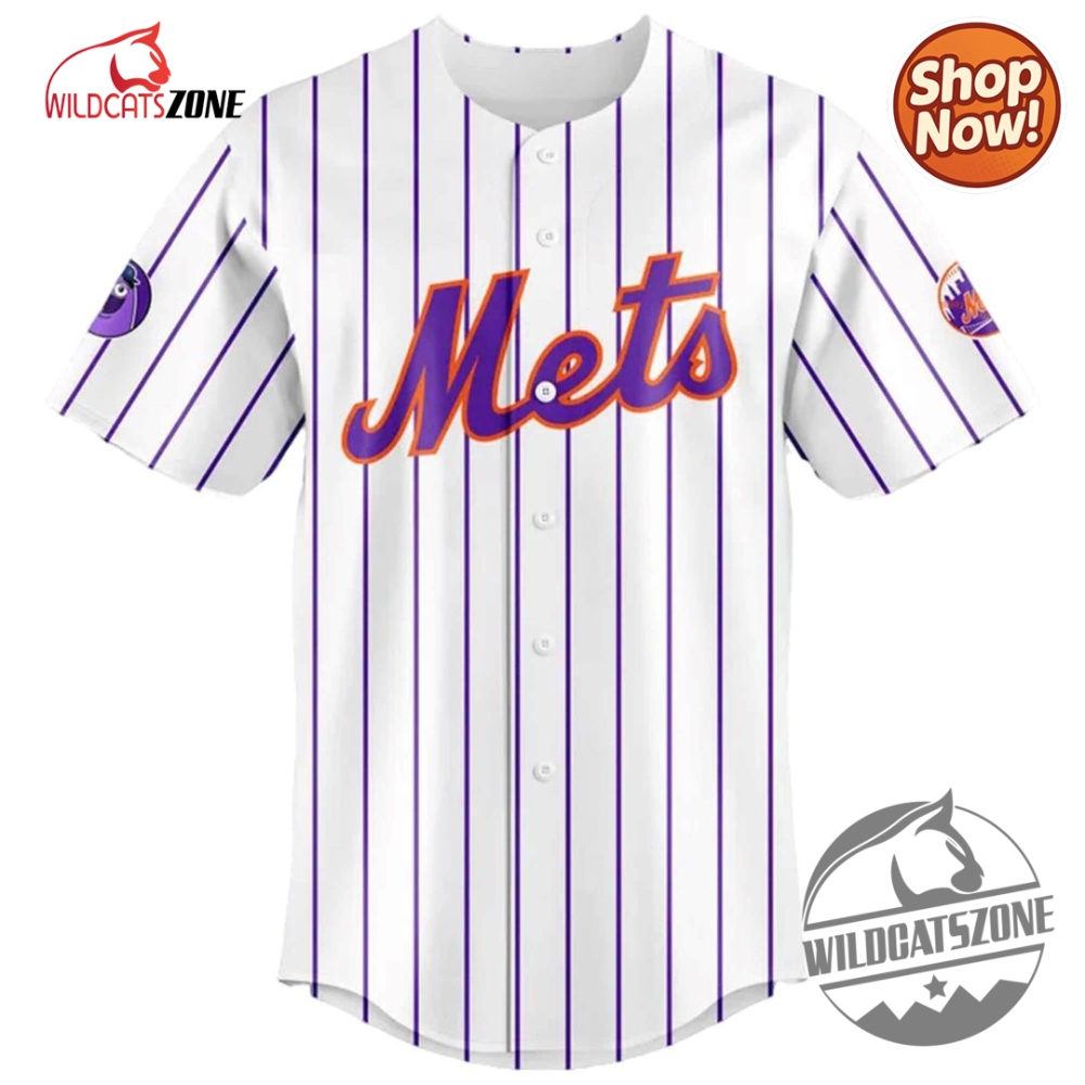 Ny Mets New York Mets X Grimace Jersey 2025 Baseball Shirt