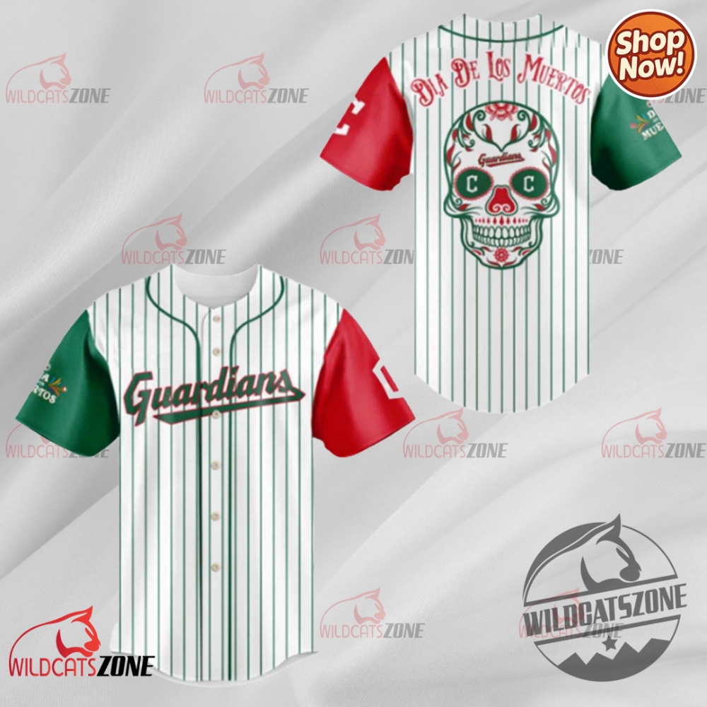 Cleveland Guardians X Dia De Los Muertos 2025 Jersey Baseball Shirt