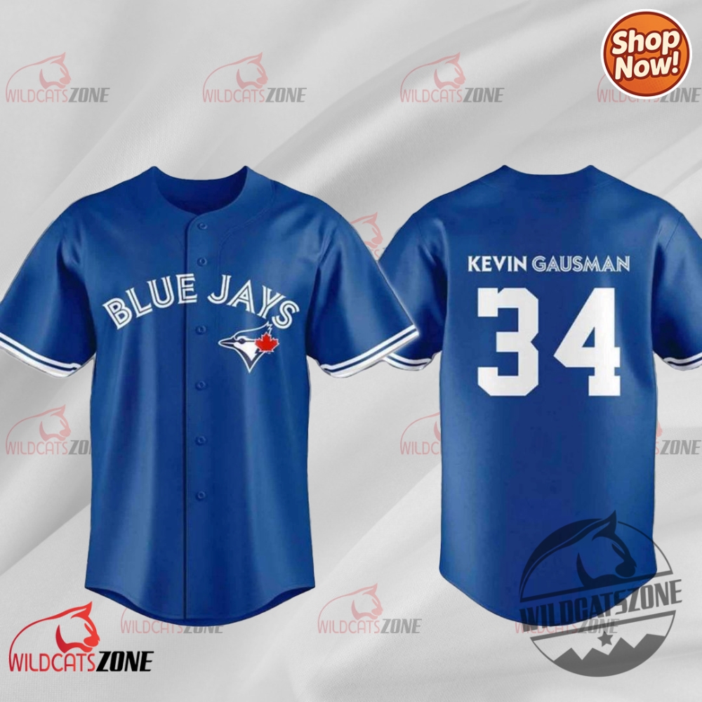 Blue Jays Kevin Gausman Baseball Jersey 2025 Baseball Shirt