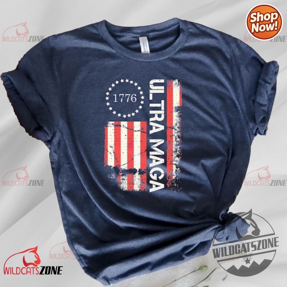 Trending Tees & Tour Looks: From Beyoncé's Cowboy Carter to Fourth of July Favorites 14 Ultra Maga Shirt Long Sleeve Hoodie Crewneck