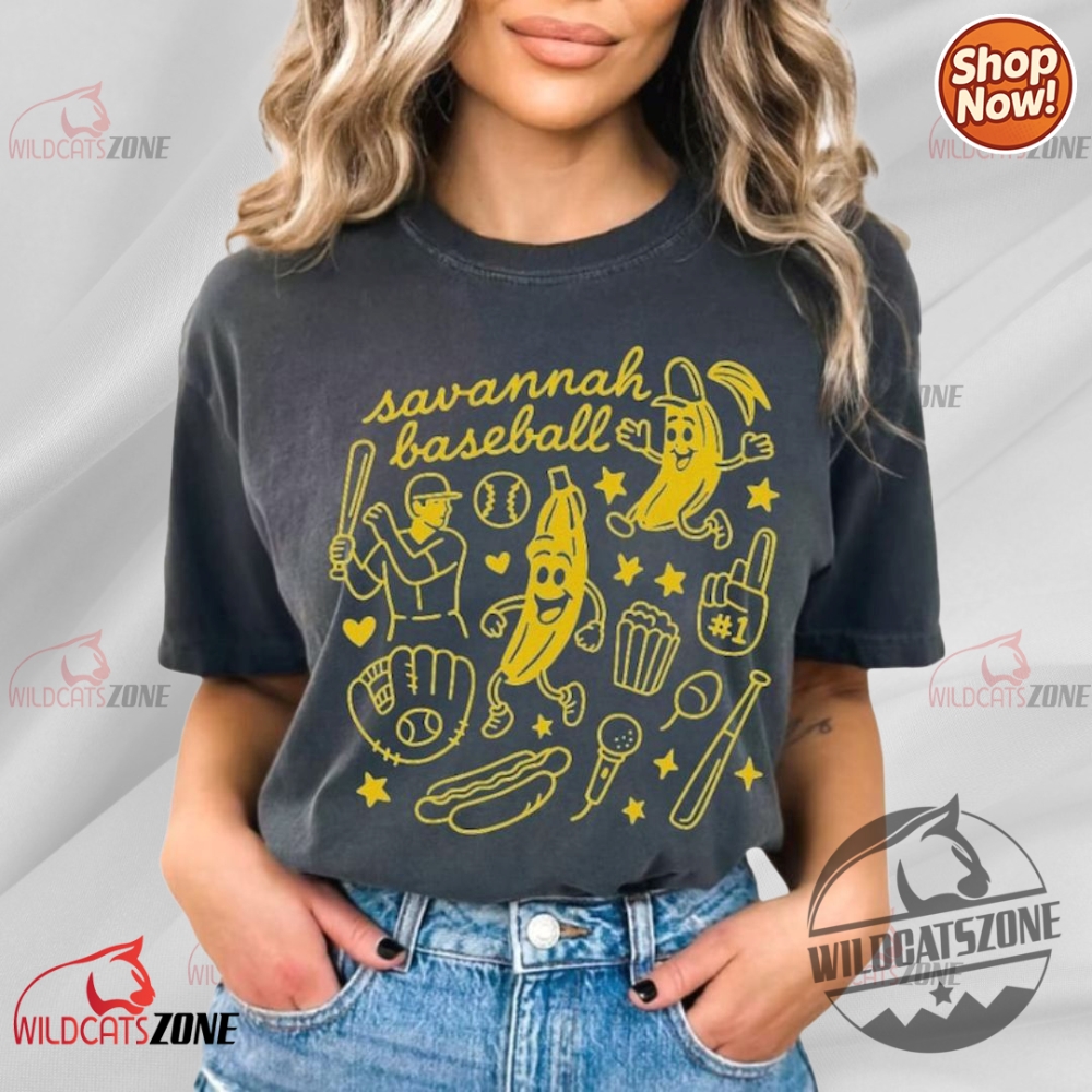 Slammin’ Summer Gear: Joey Chestnut, Savannah Bananas, Mark Briscoe & More Fan-Favorite Shirts and Hoodies 8 Savannah Bananas Shirt Nearby Hoodie Sweatshirt