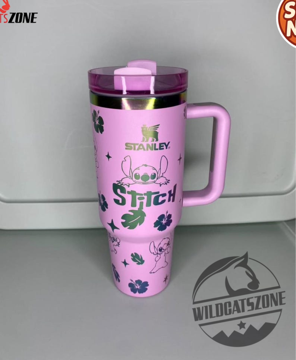 Cutest Cups Ever: Stitch & Barbie Stanley Tumblers Make the Perfect Gifts for Everyone 2 Stitch Stanley Tumbler Stitch And Lilo Cup Gift For Her Him
