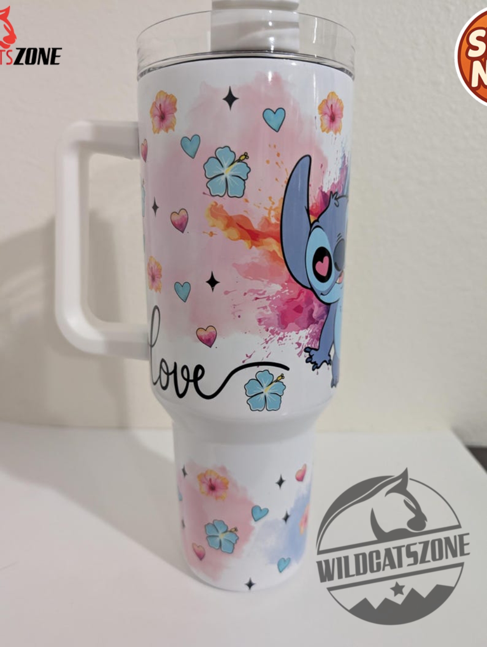 Cutest Cups Ever: Stitch & Barbie Stanley Tumblers Make the Perfect Gifts for Everyone 3 Stitch Stanley Tumbler With Handle For Sale Gift For Him Gift For Him