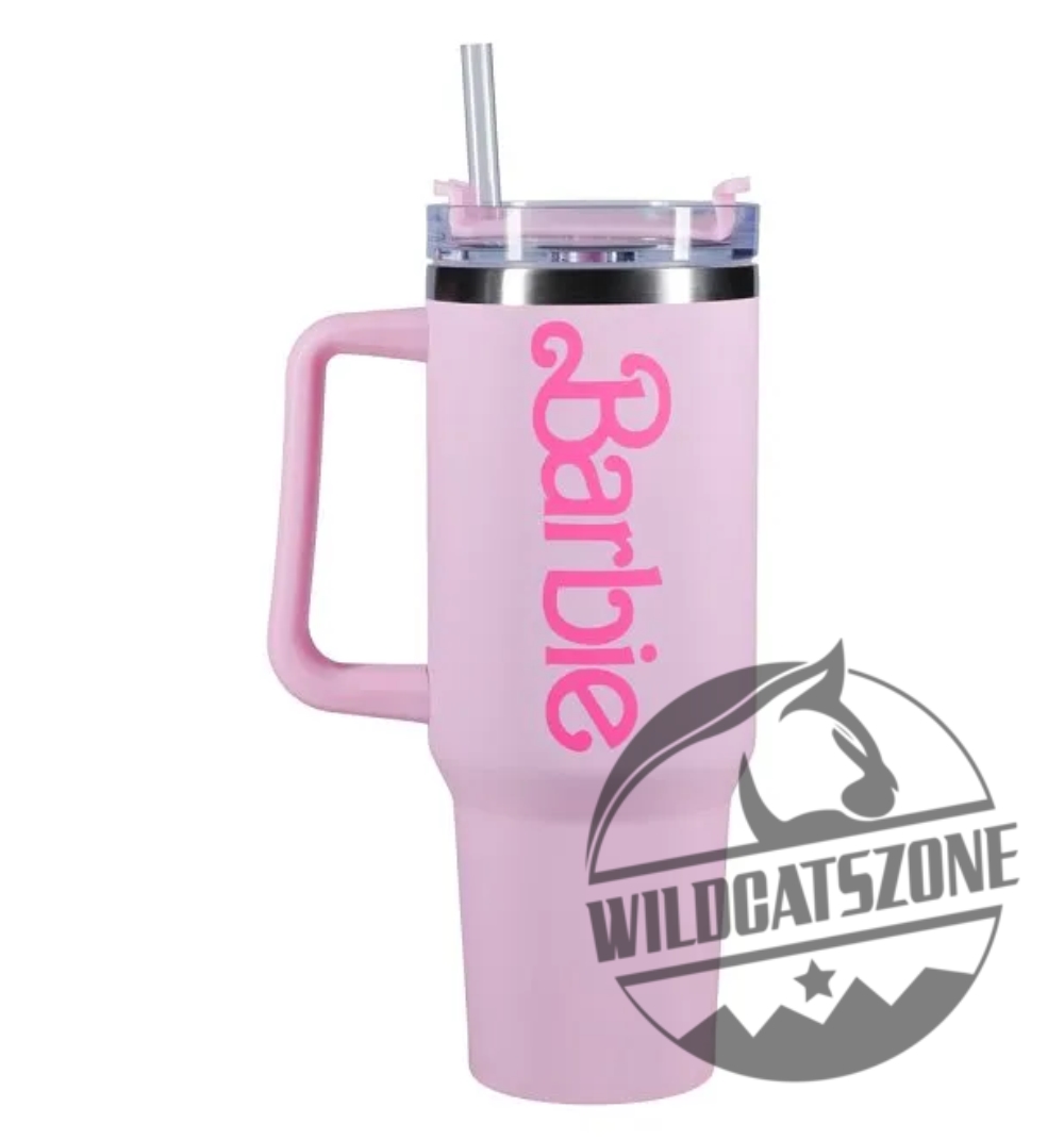 Barbie Tumbler With Straw Gift For Her 4 Barbie Tumbler with Straw Gift for Her