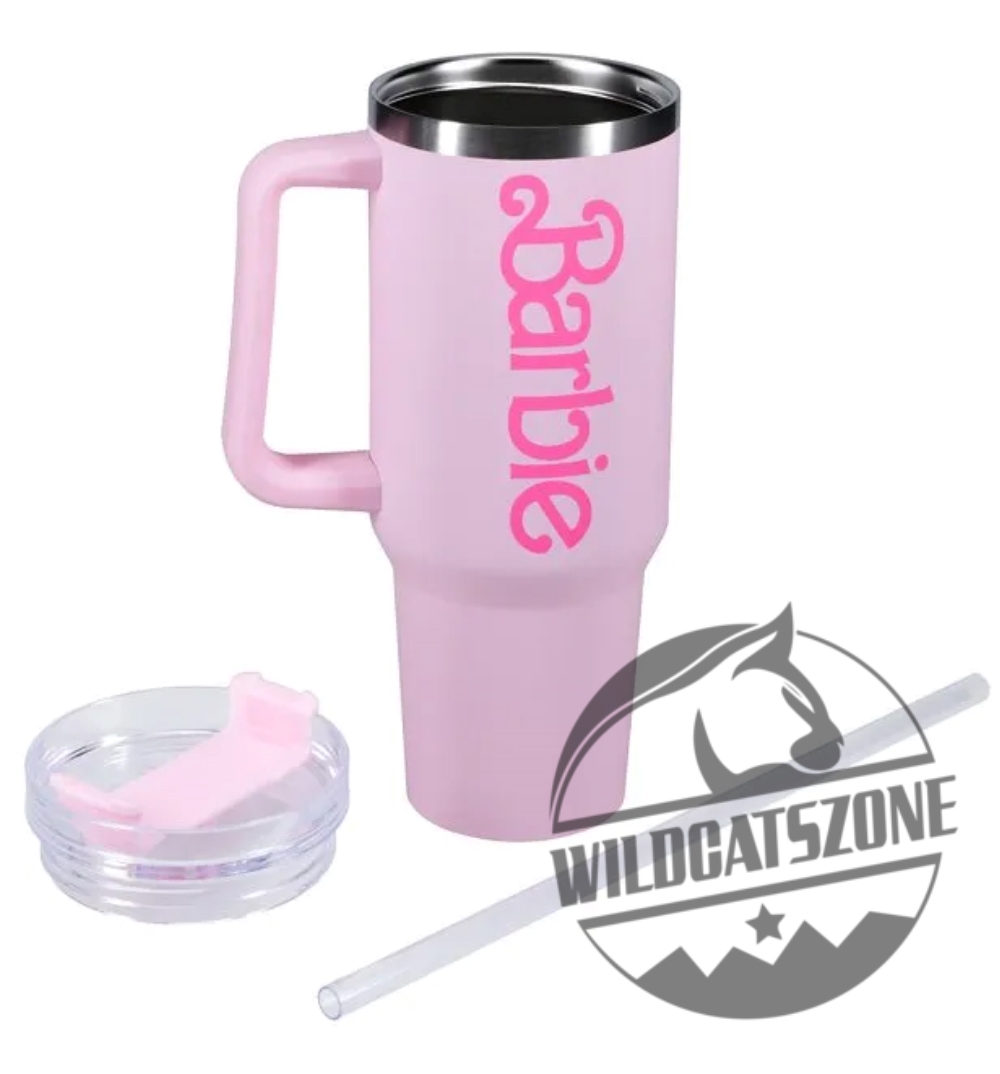 Barbie Tumbler With Straw Gift For Her 5 Barbie Tumbler with Straw Gift for Her