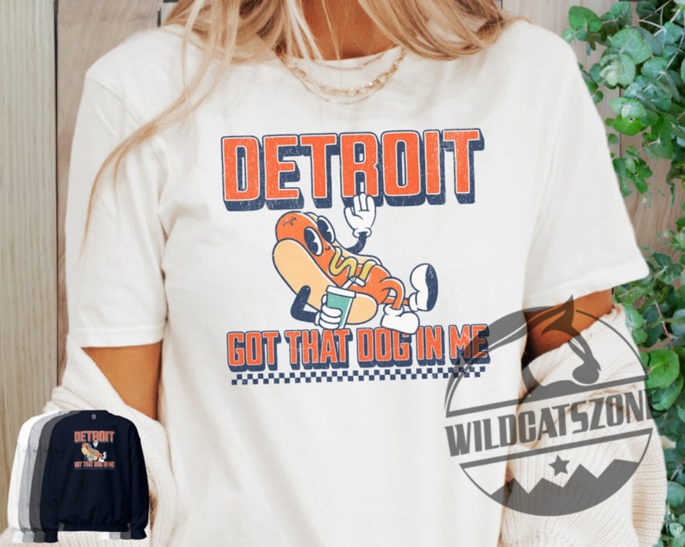 Detroit Tigers T Shirt Hoodie Sweatshirt wildcatszone 1
