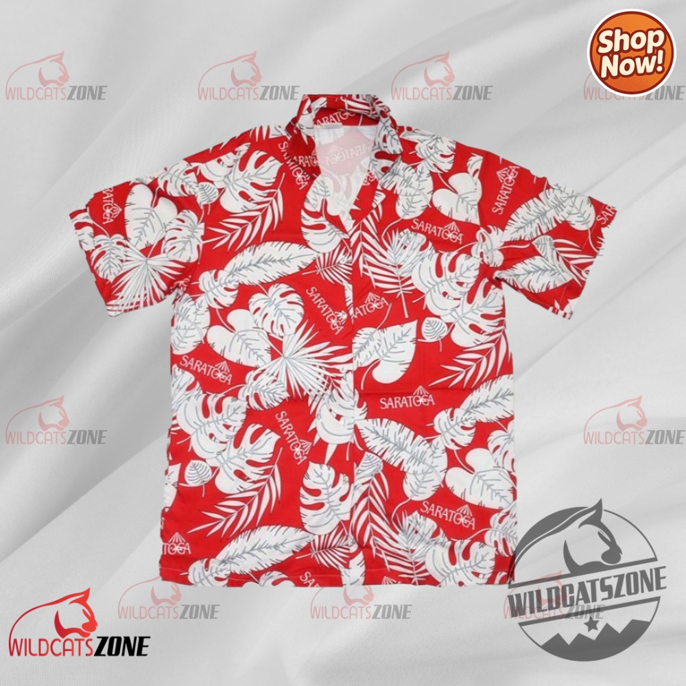 Bold Prints & Hot Takes: 2025 Drop of Statement Shirts, Heritage Jerseys & Satirical Streetwear 4 Saratoga Race Course Hawaiian Shirt 2025 Giveaway Saratoga Track Giveaways 2025 Nyra Button Up Shirts